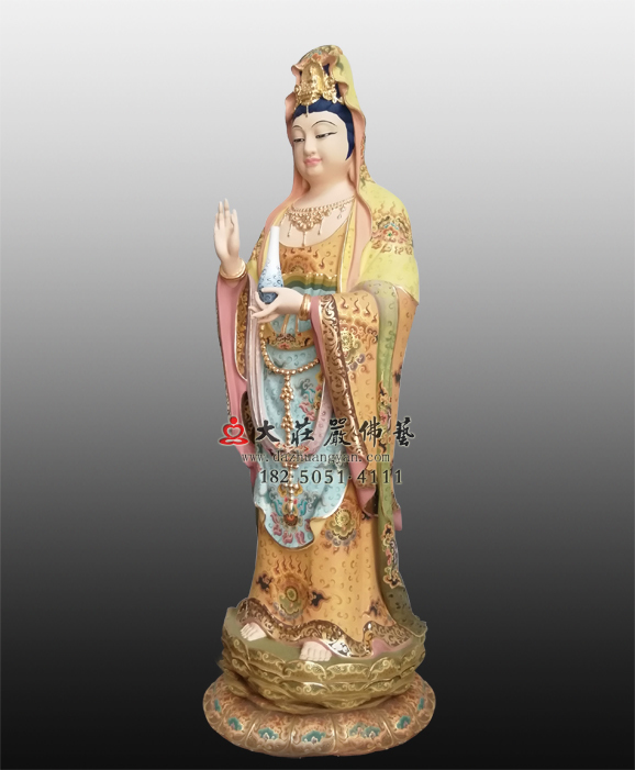 銅雕觀(guān)世音菩薩